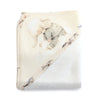 Elephant Bedtime Hooded Towel