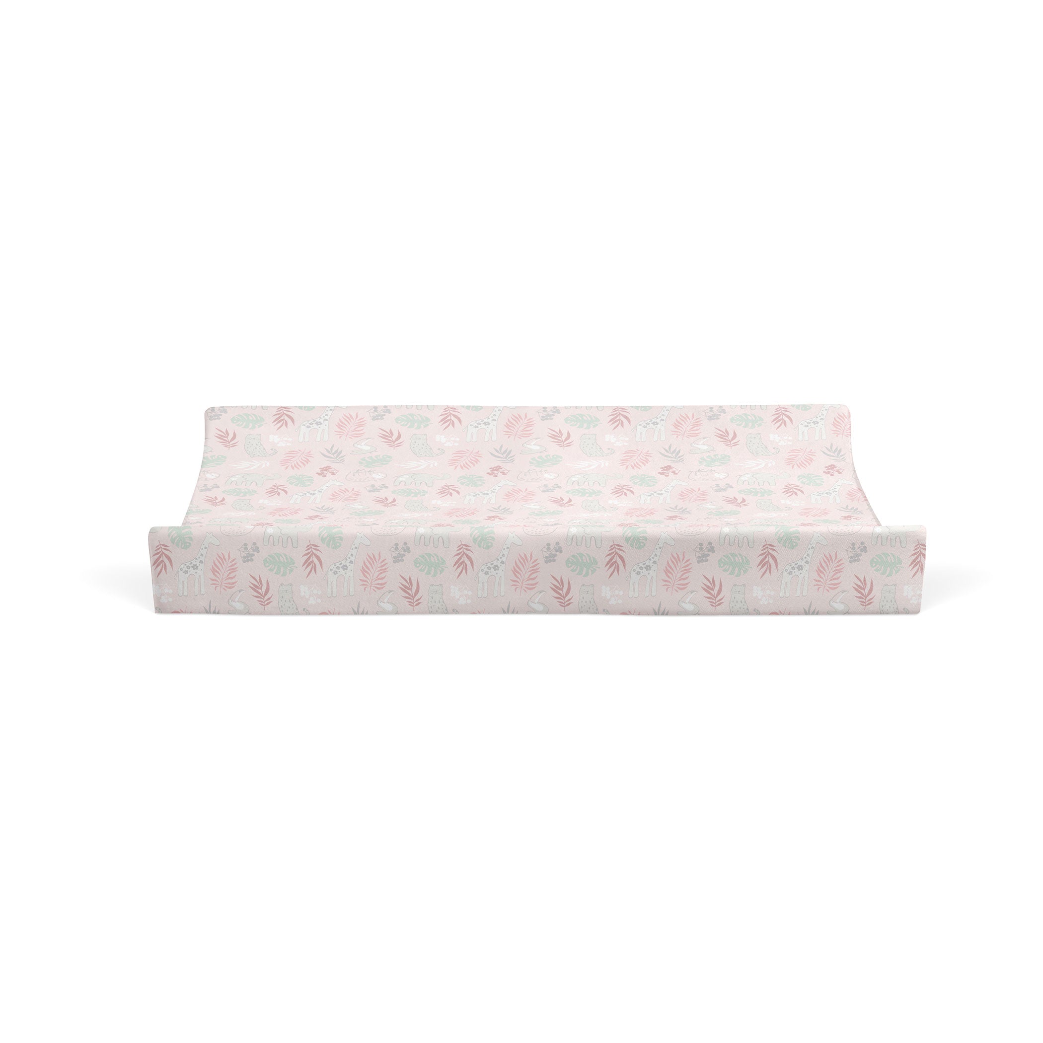 'Buy One, Get One Free' Jungle Bamboo Waterproof Change Mat Cover - Berry
