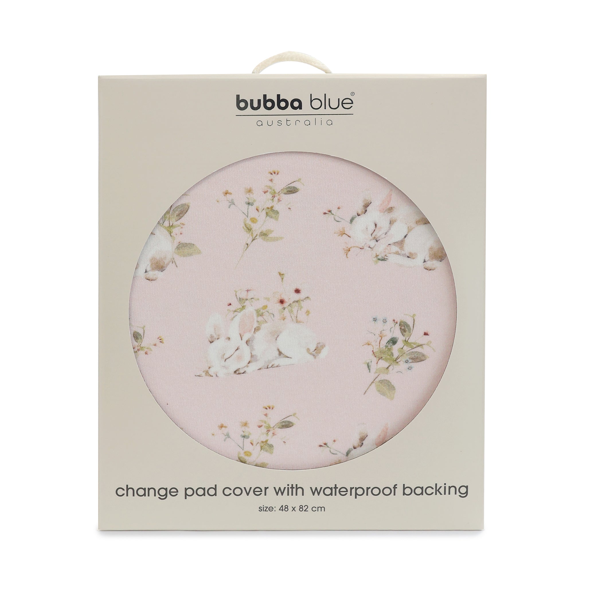 Sleeping Bunny Waterproof Change Pad Cover