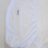 Bamboo White Compact Cot Waterproof Mattress Protector