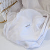 Bamboo White Compact Cot Waterproof Mattress Protector