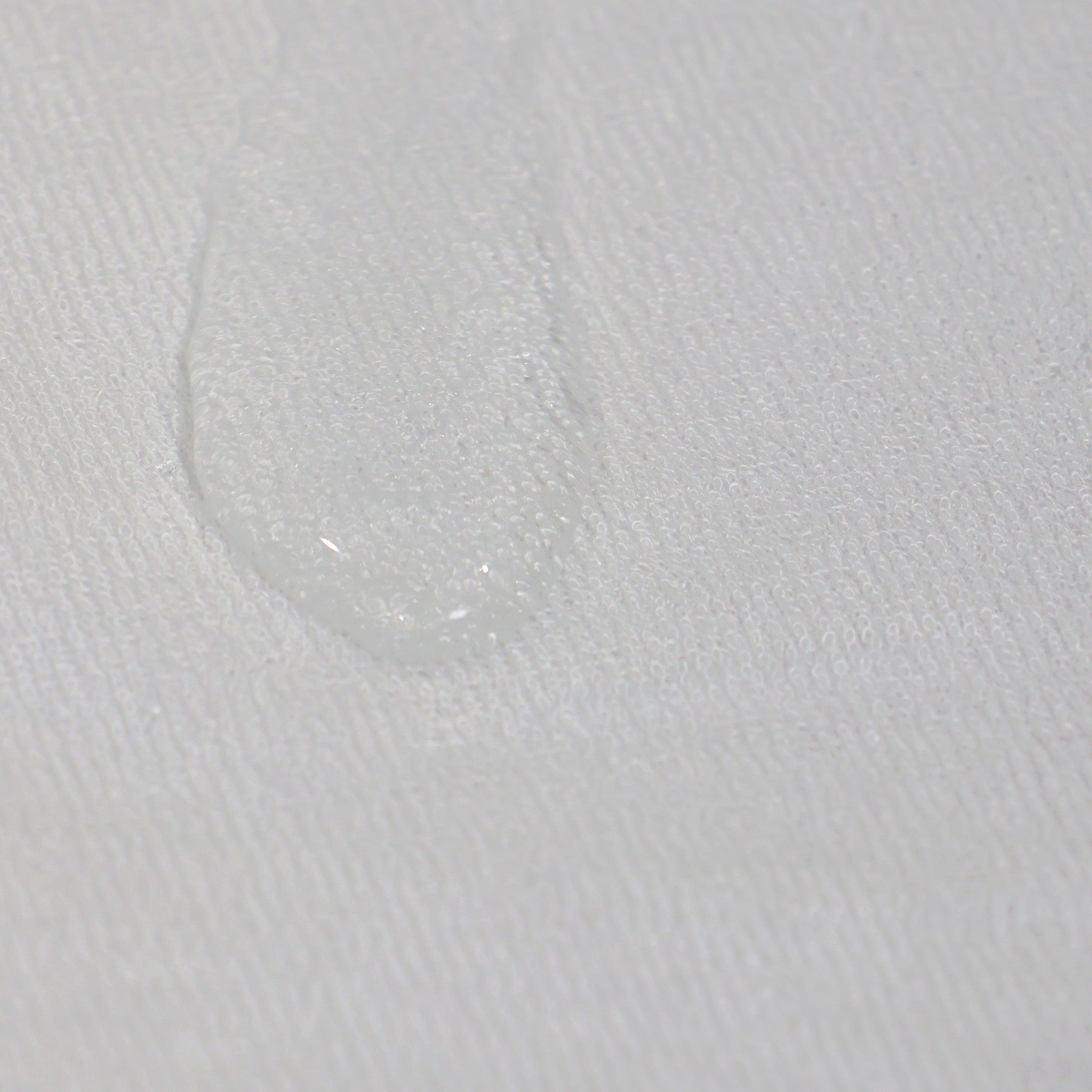 Bamboo White Compact Cot Waterproof Mattress Protector