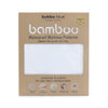 Bamboo White Compact Cot Waterproof Mattress Protector
