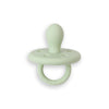 PLUM 2pk Silicone Soothers - Olive & Steel Blue (0-6M)