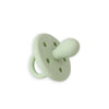 PLUM 2pk Silicone Soothers - Olive & Steel Blue (0-6M)