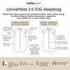 Nordic 3.5 TOG Convertible Sleep Bag - Sand
