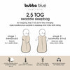 Nordic 2.5 TOG Swaddle Sleep Bag - Denim
