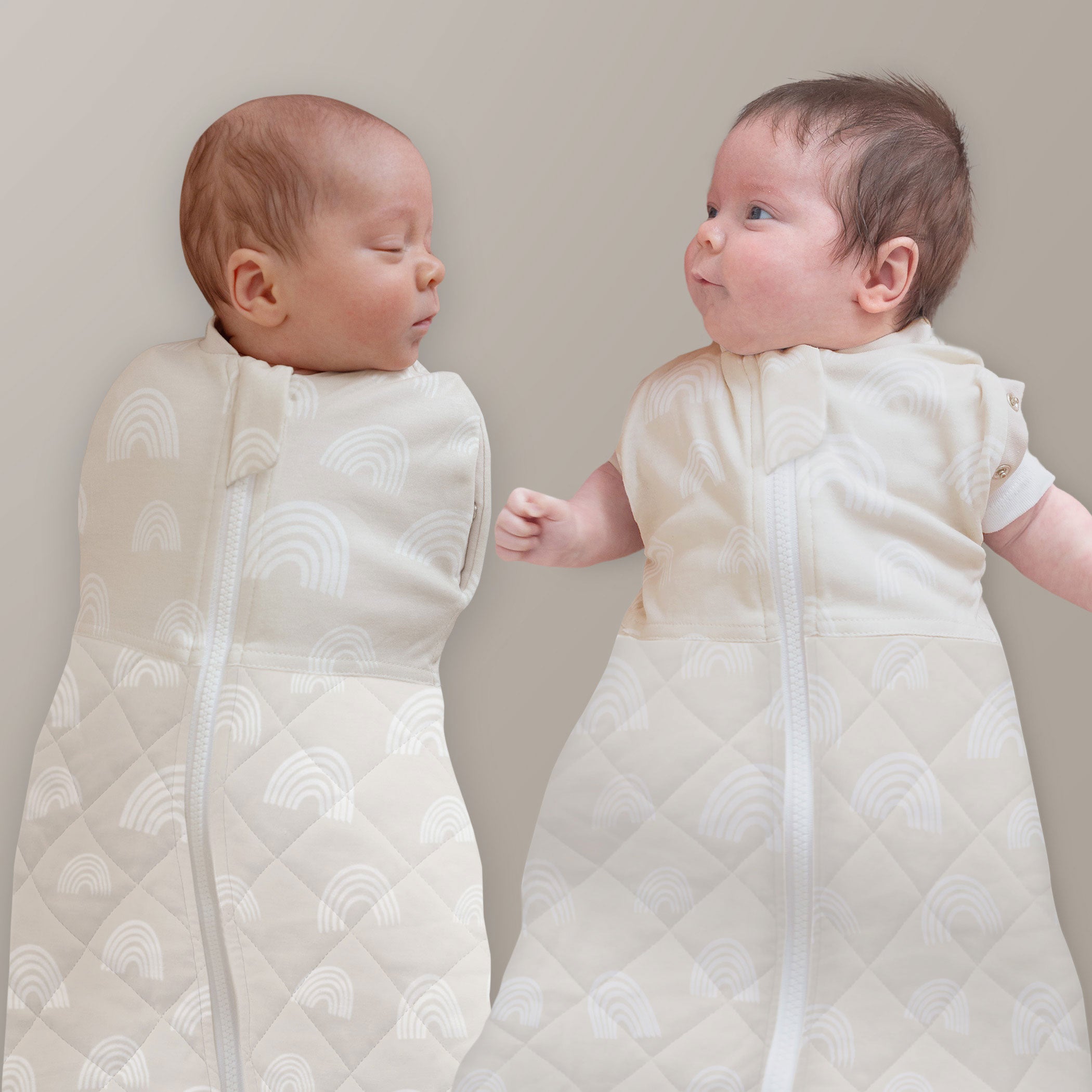 Nordic 2.5 TOG Swaddle Sleep Bag - Sand