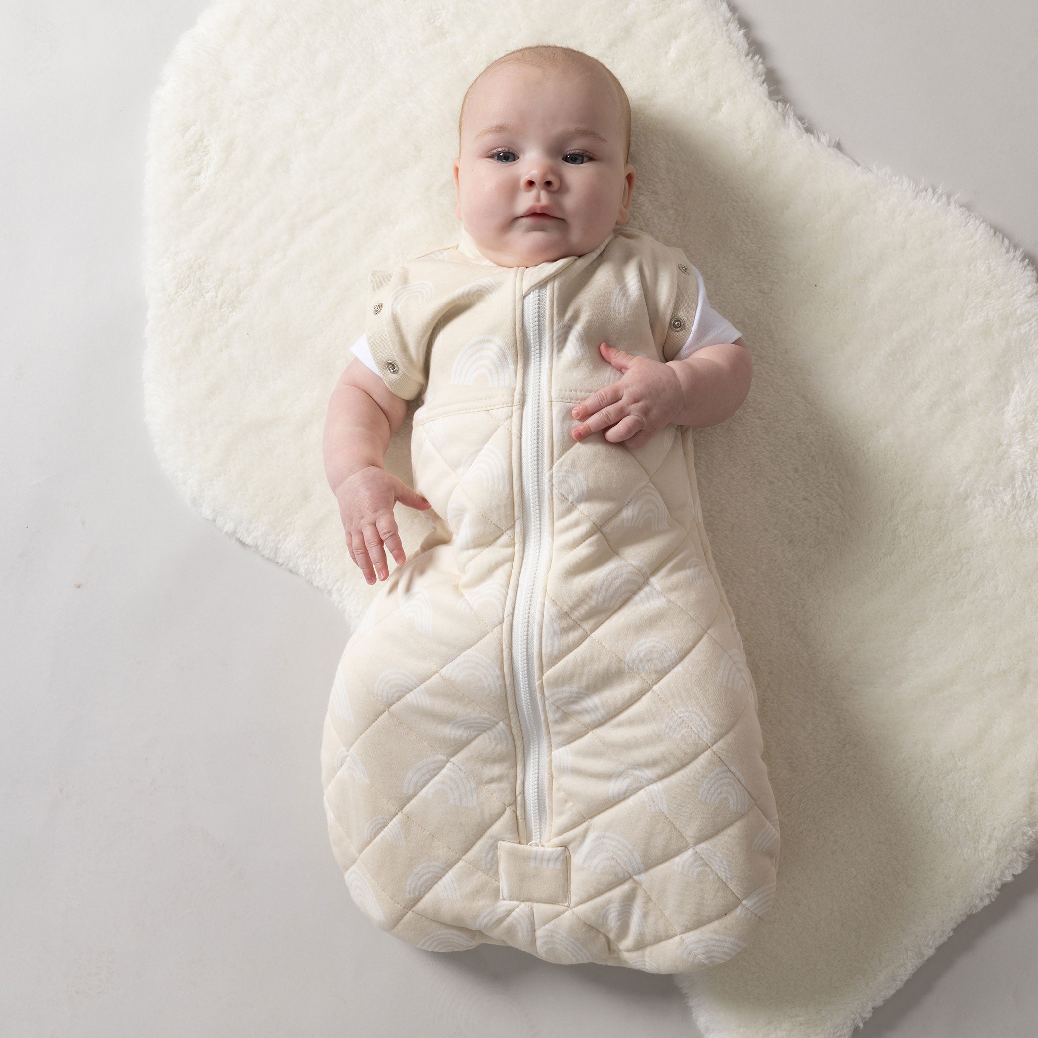 Nordic 2.5 TOG Swaddle Sleep Bag - Sand