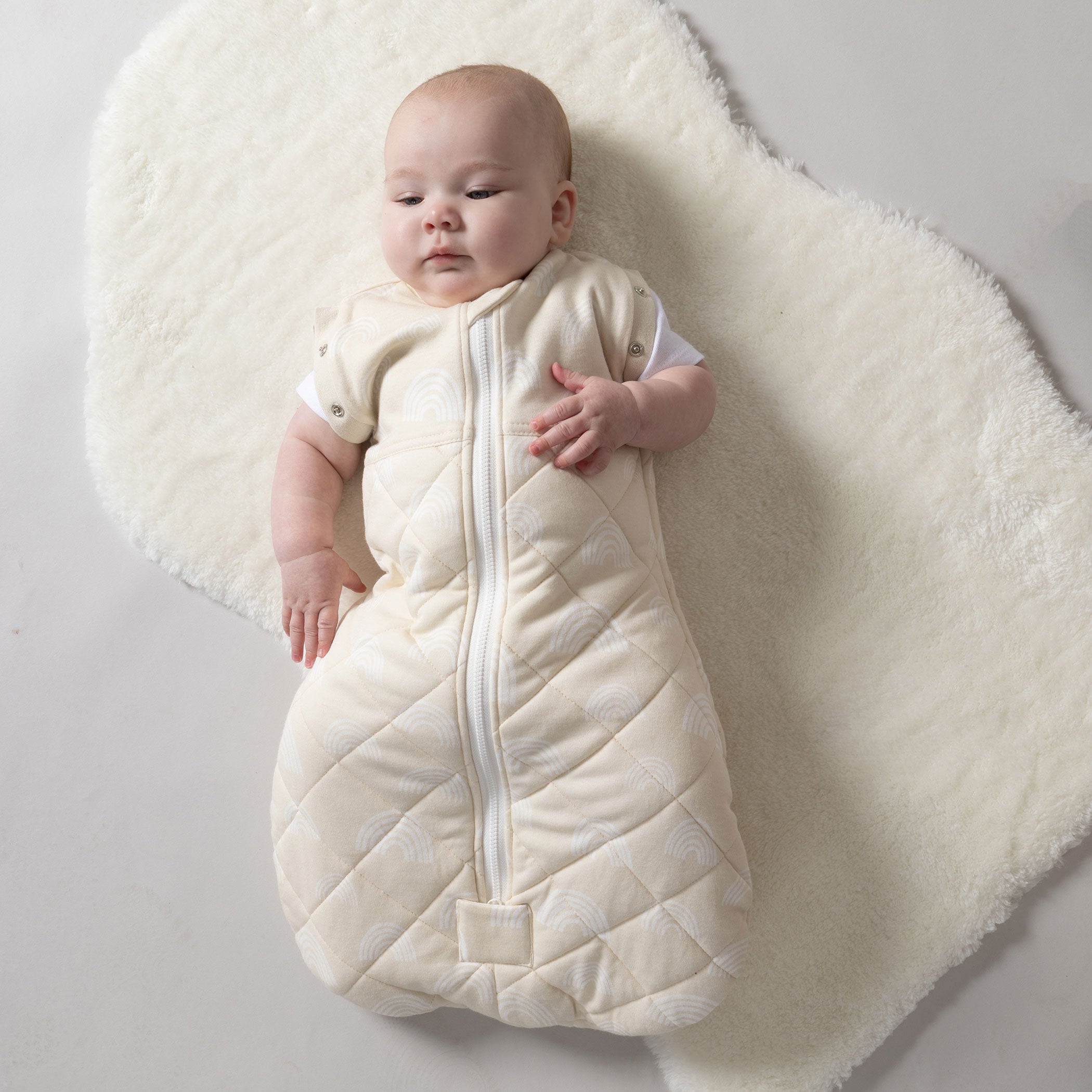 Nordic 2.5 TOG Swaddle Sleep Bag - Sand