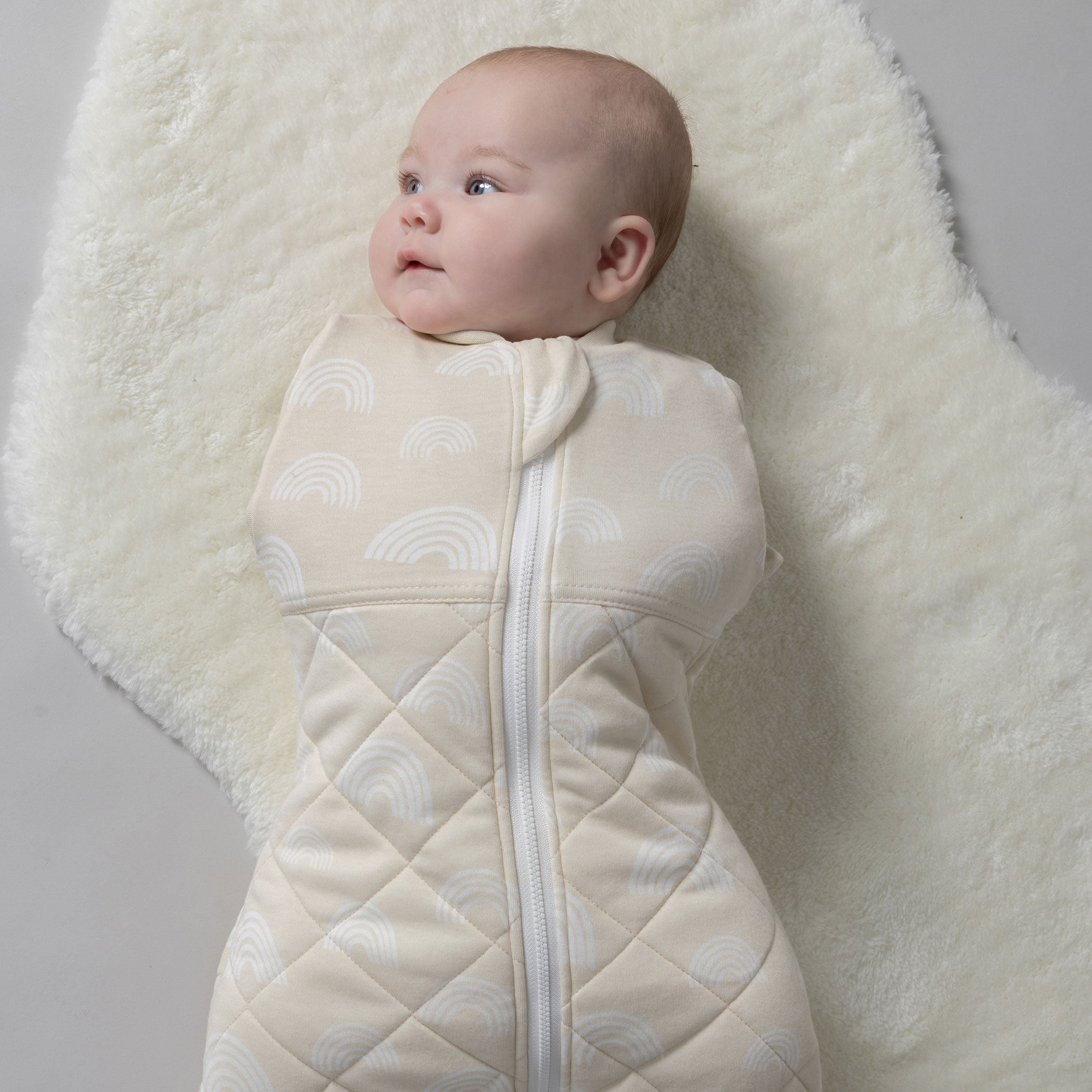 Nordic 2.5 TOG Swaddle Sleep Bag - Sand