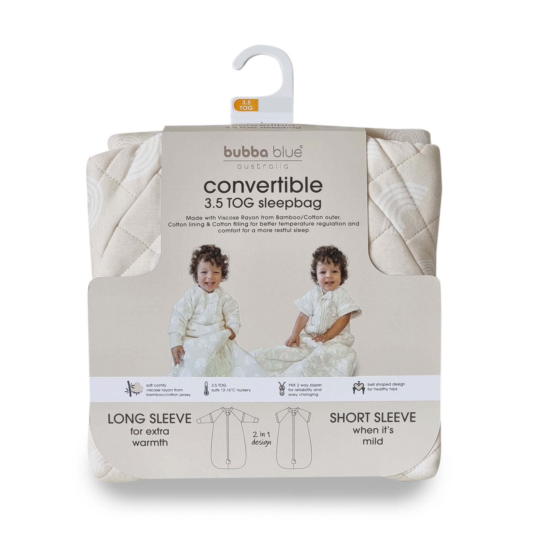 Nordic 3.5 TOG Convertible Sleep Bag - Sand