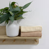 Nordic 2pk Cellular Blanket Vanilla/Latte