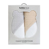 Confetti 2pk Hooded Towel Grey/Taupe