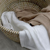 Organic Cotton 2pk Cellular Blanket - Chestnut