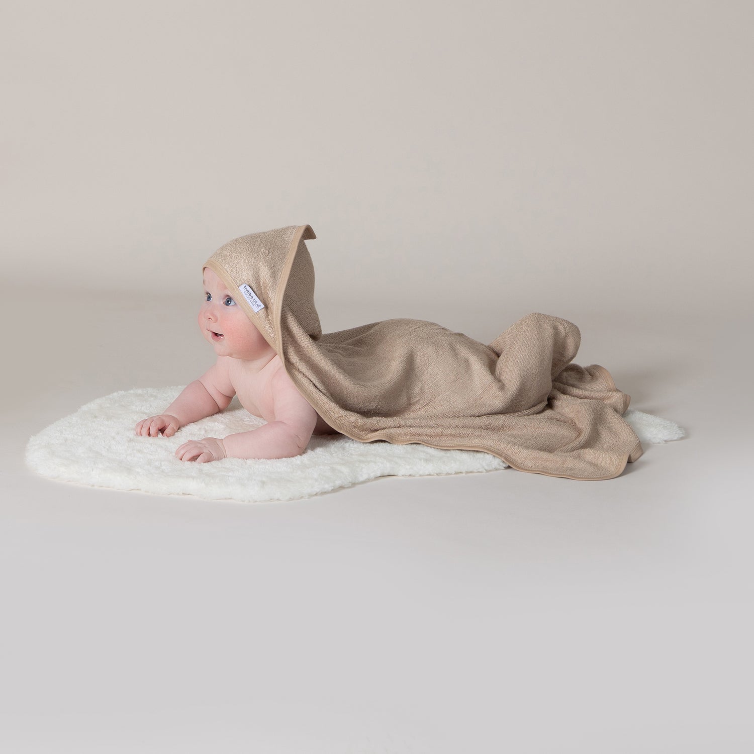 Bubba Sundae 2PK Hooded Towels - Chestnut - Bubba Blue Australia