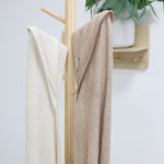 Bubba Sundae 2PK Hooded Towels - Chestnut - Bubba Blue Australia