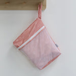 Nordic 2pk Wet/Dry Bags Bundle Berry Hearts - 25x28cm & 30x35cm - Bubba Blue Australia