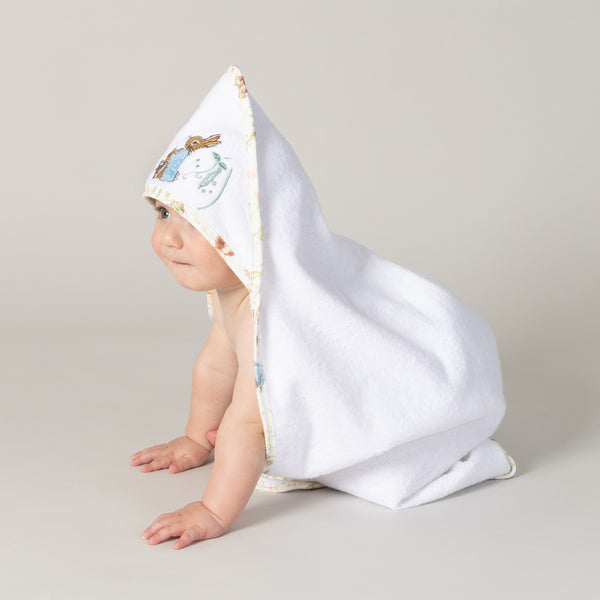 Peter Rabbit & Benjamin Bunny Hooded Towel