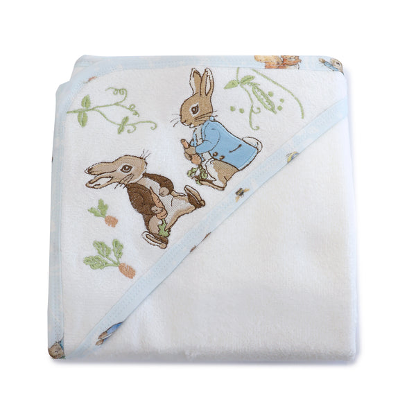 Peter Rabbit & Benjamin Bunny Hooded Towel