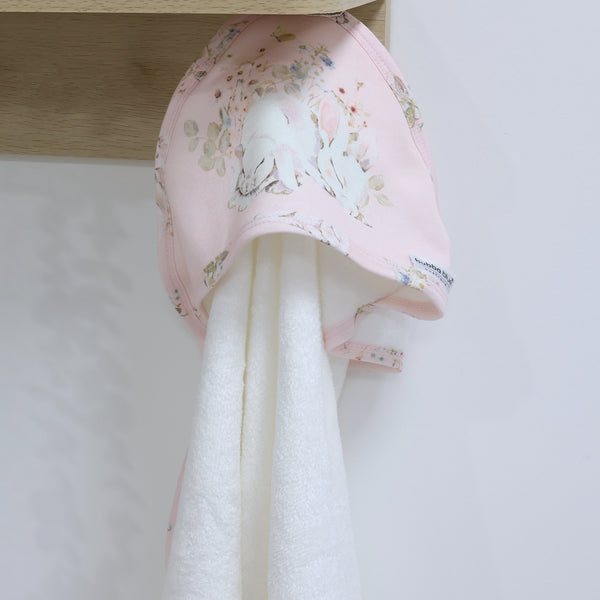 Sleeping Bunny Hooded Towel