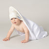 Provincial 2pk Hooded Towel - Sky/Almond