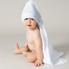 Provincial 2pk Hooded Towel - Sky/Almond