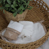 Organic Cotton 3pk Wash Cloths - Chestnut