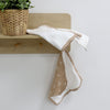 Organic Cotton 3pk Wash Cloths - Chestnut