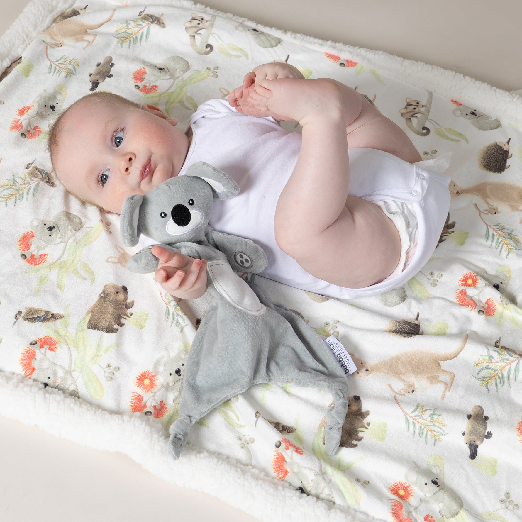 Aussie Animals 'Koala' Comforter Toy - Bubba Blue Australia