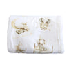 Elephant Bedtime Reversible Fleece Cuddle Blanket