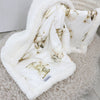 Elephant Bedtime Reversible Fleece Cuddle Blanket
