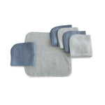 Bubba Sundae 6pk Wash Cloths - Blueberry - Bubba Blue Australia