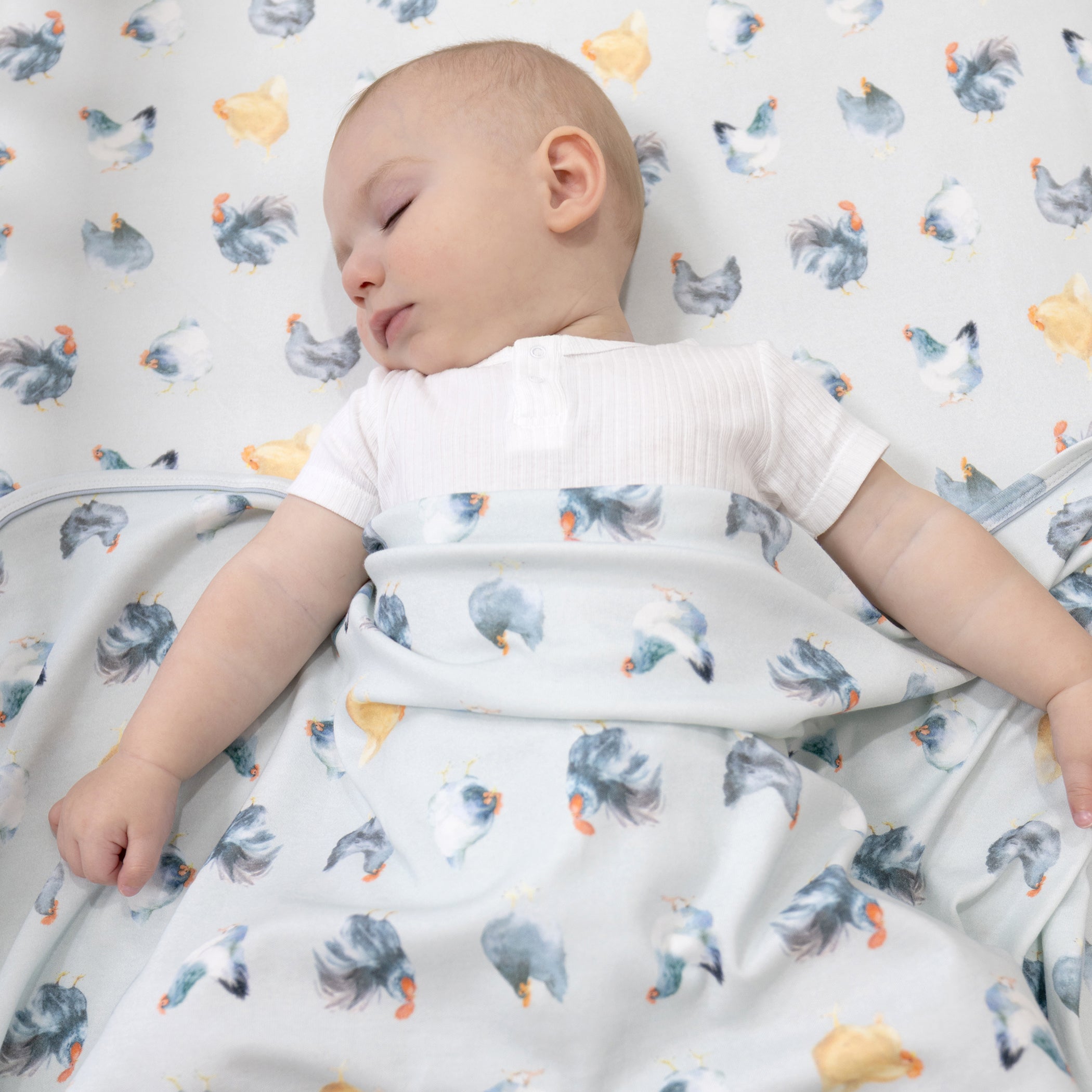 Little Rooster 2pk Jersey Wraps