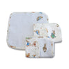 Peter Rabbit & Benjamin Bunny 3pk Face Washers