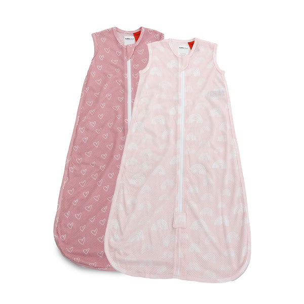 Nordic 0.3 TOG 2pk Air+ Sleep Bags Berry/Rose