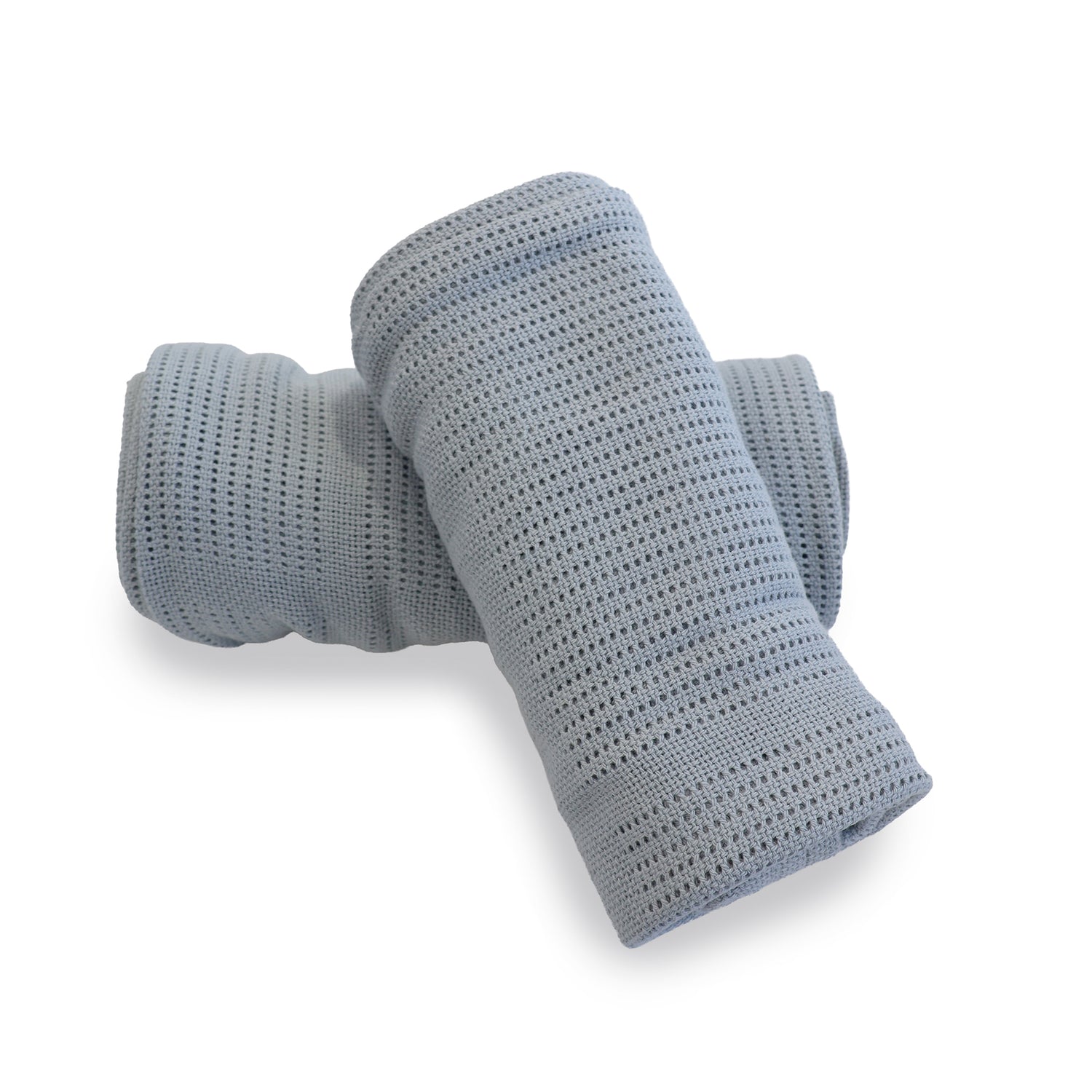 Nordic 2pk Cellular Blanket Sky/Sky