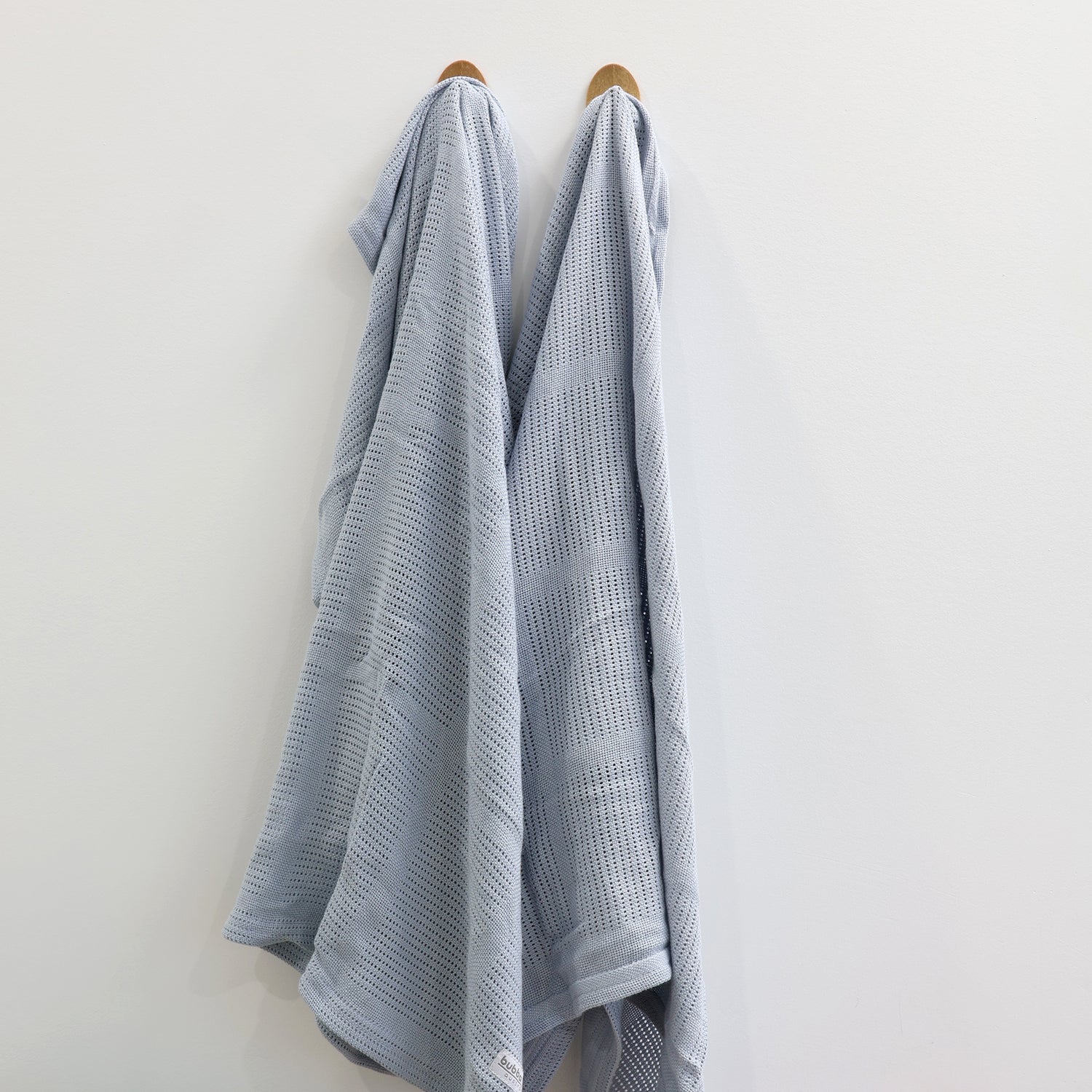 Nordic 2pk Cellular Blanket Sky/Sky