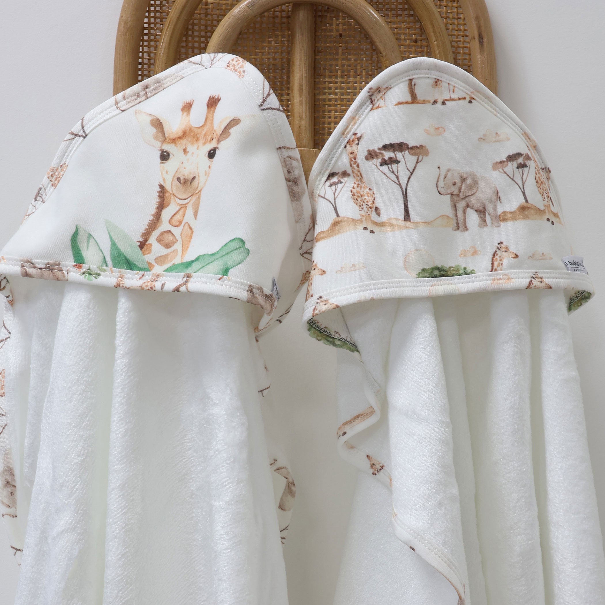 Adventure Bamboo 2pk Hooded Towels