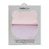 Confetti 2pk Waterproof Change Pad Covers Pink/Lilac