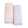 Confetti 2pk Waterproof Change Pad Covers Pink/Lilac