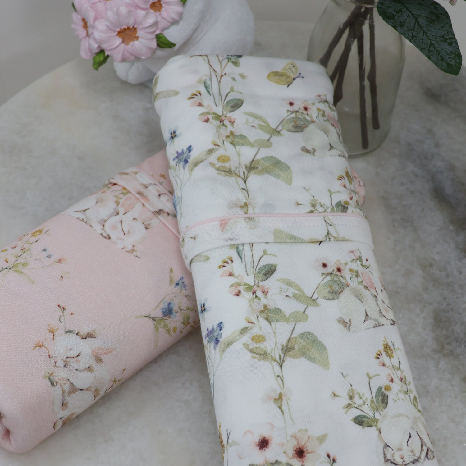 Sleeping Bunny 2pk Jersey Wraps