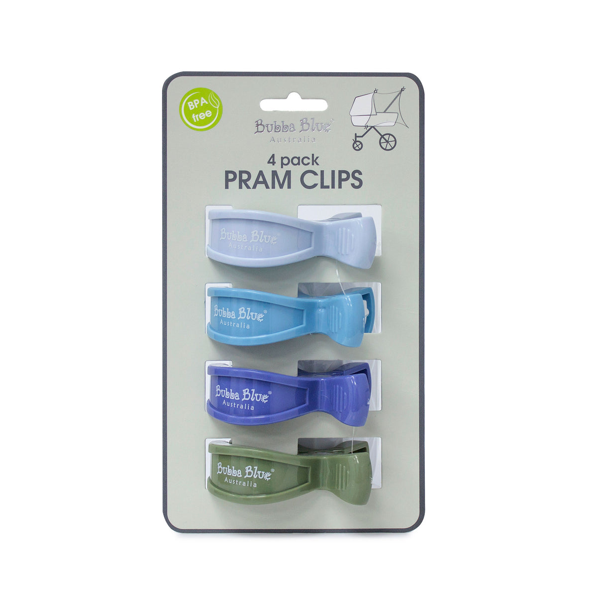 Nordic Co Sleeper/Bedside Sleeper Combo - Sky/Mint - Bubba Blue Australia