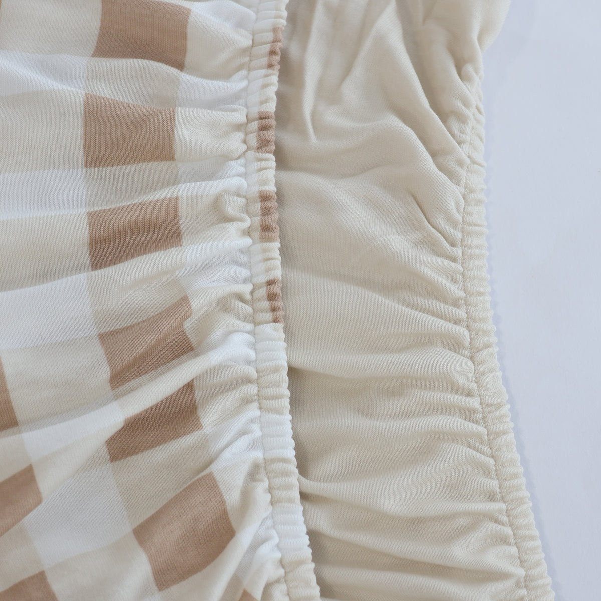 Bubba Sundae 2pk Jersey Co Sleeper/Bedside Sleeper Fitted Sheets - Chestnut - Bubba Blue Australia