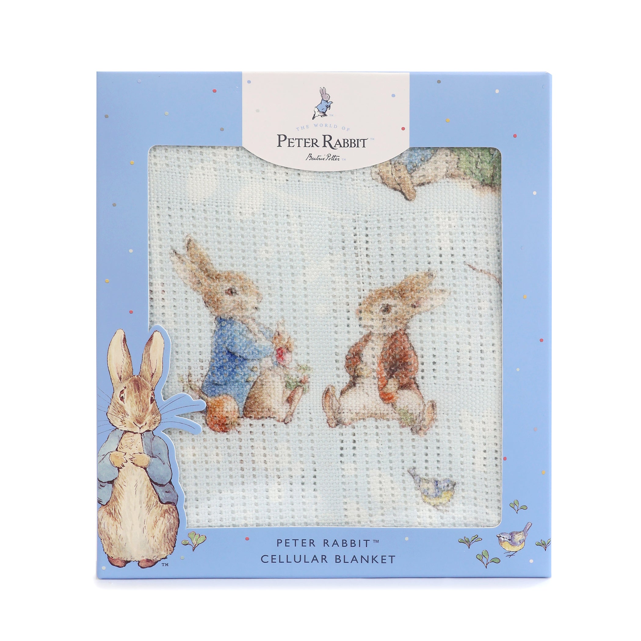 Peter Rabbit & Benjamin Bunny Cellular Blanket
