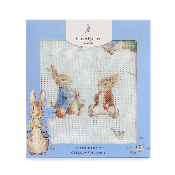 Peter Rabbit & Benjamin Bunny Cellular Blanket