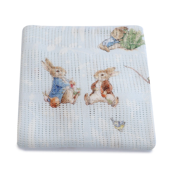 Peter Rabbit & Benjamin Bunny Cellular Blanket