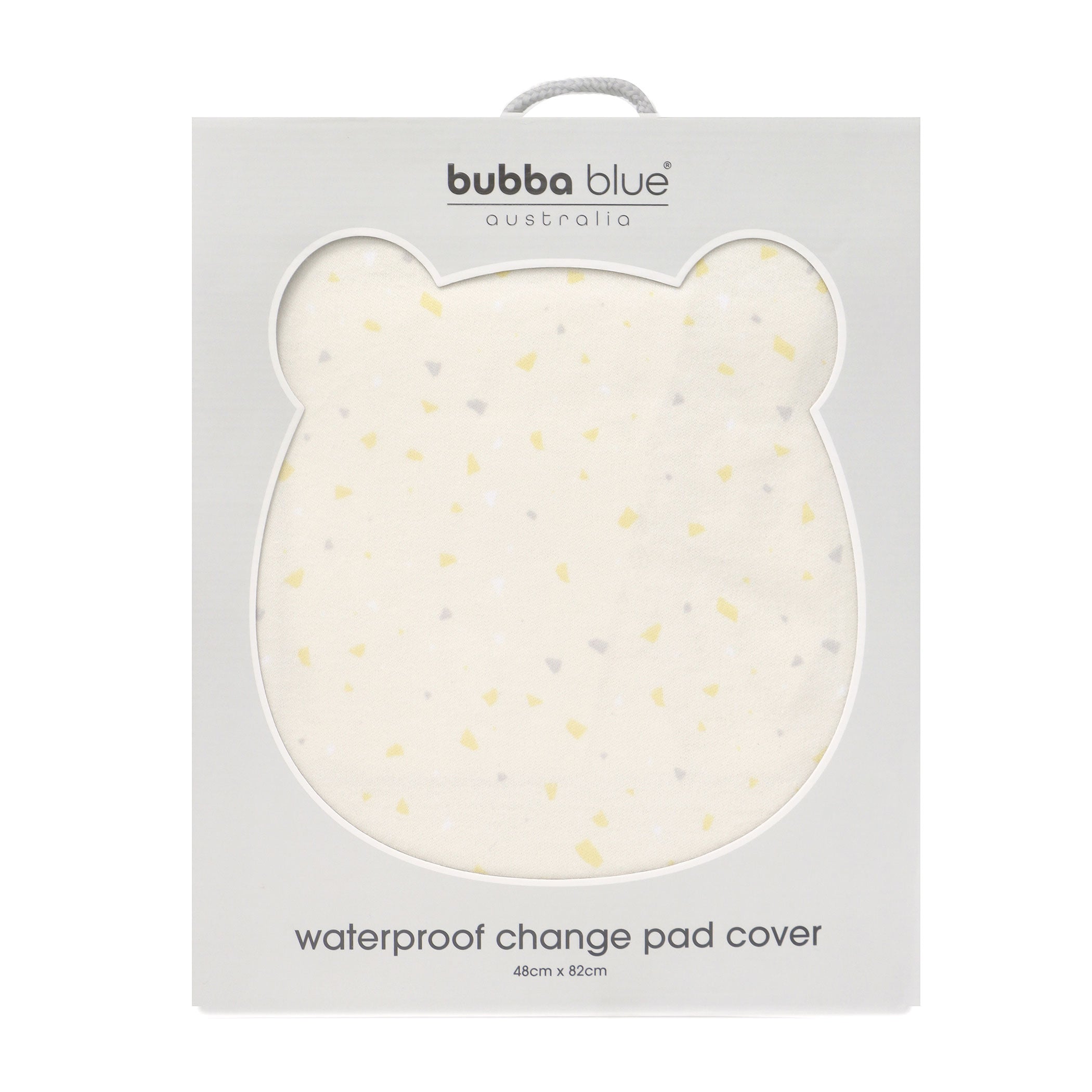 2x Terrazzo Waterproof Change Pad Cover Bundle - Wheat