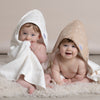 Organic Cotton 2pk Hooded Towels - Chestnut