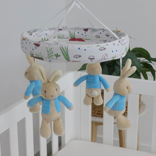 Peter Rabbit 'New Adventure' Musical Mobile - Blue